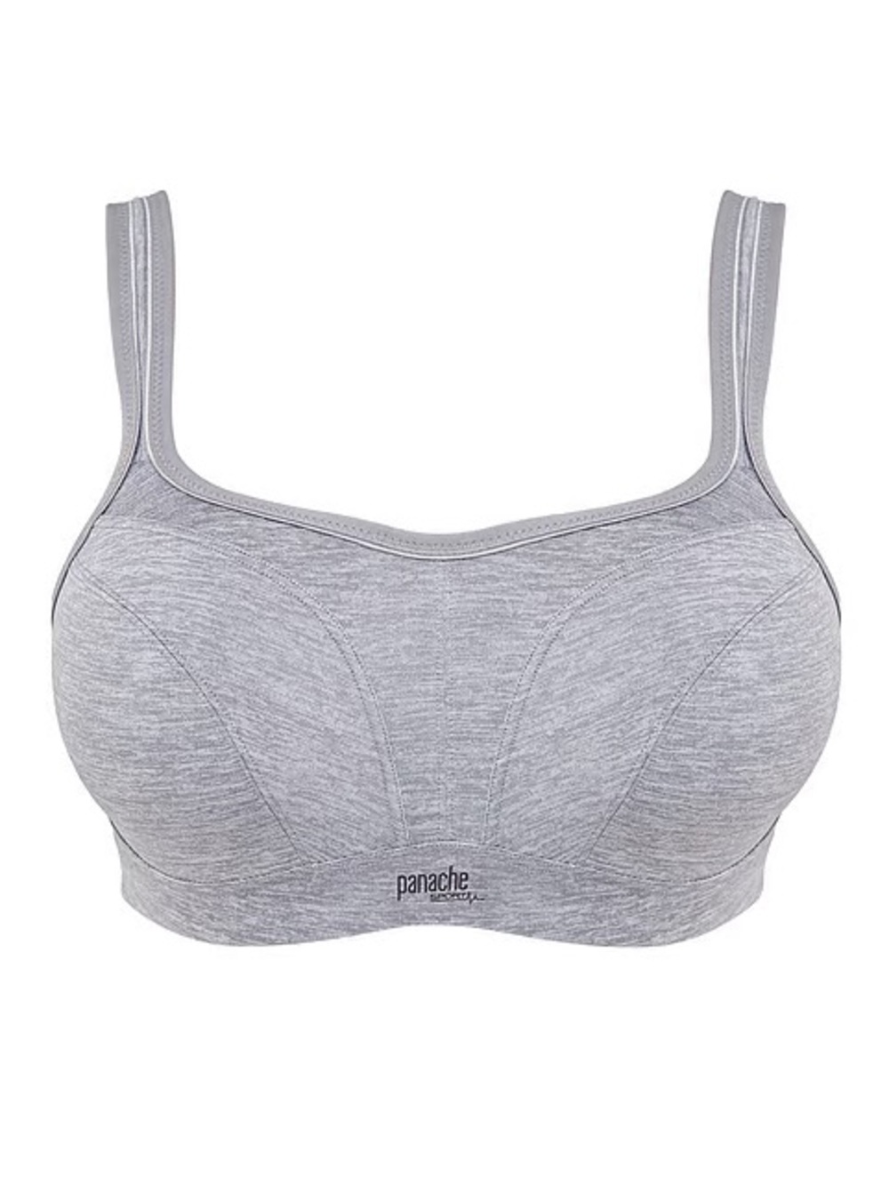 Panache Power Wired Sports Bra Grey Marl - Picture 15 of 15